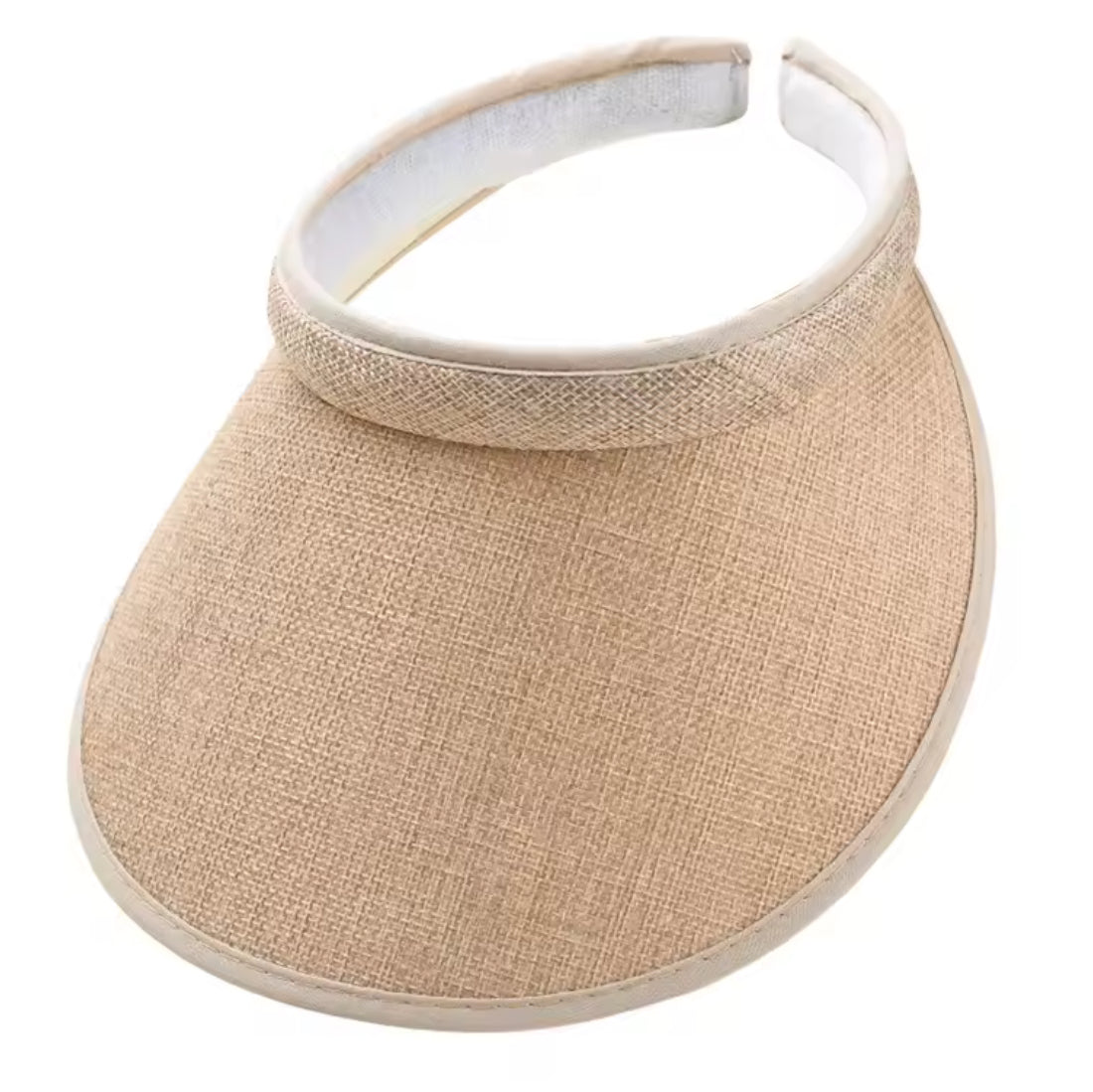 Problems Solved summer sun hat with wide brim, portable beach hat for sun protection and stylish outdoor wear.