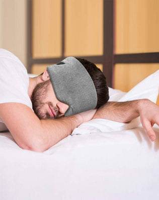 Handmade Cotton Sleep Mask, New Upgrade Light Blocking Sleeping Eye Mask Soft