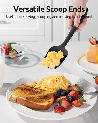 Silicone Spatula Set of 4: 315°C Heat-Resistant Flexible