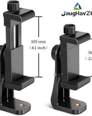 Problems Solved cell phone tripod mount with 1/4 inch screw adapter, adjustable 360-degree clip for stable smartphone photography.