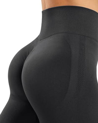 Problems Solved women's high waist scrunch butt leggings with lifting and push-up design, perfect for gym and active wear.