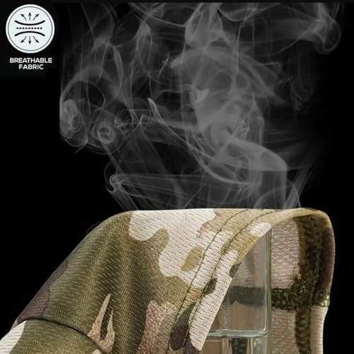 Balaclava Mask Lightweight Breathable Camo Hood Snood Army Hat Head Full Face