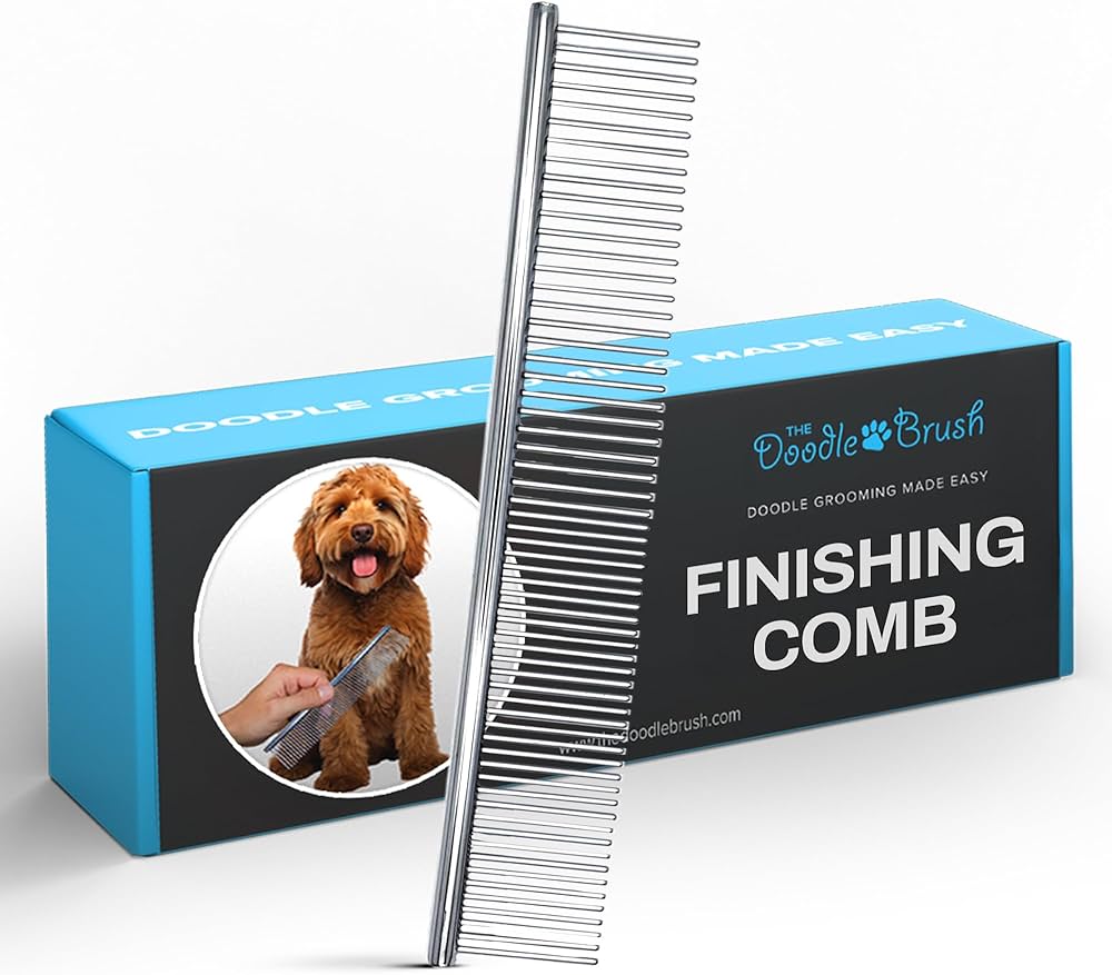 The Doodle Brush Dog Combs for Grooming Matting, Metal Comb For Dogs