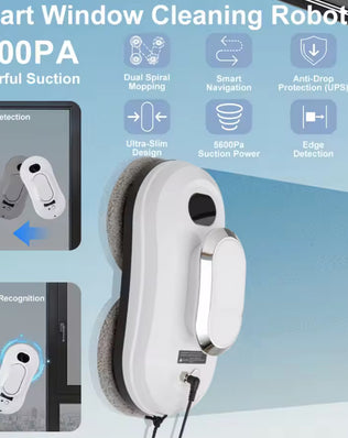 Intelligent Window Cleaning Robot for Automatic Glass Cleaning - Problems Solved