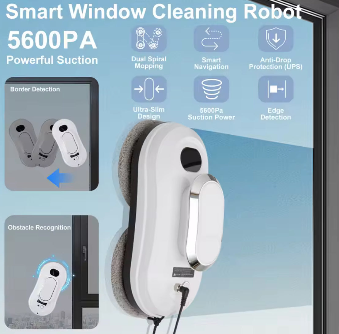 Intelligent Window Cleaning Robot for Automatic Glass Cleaning - Problems Solved