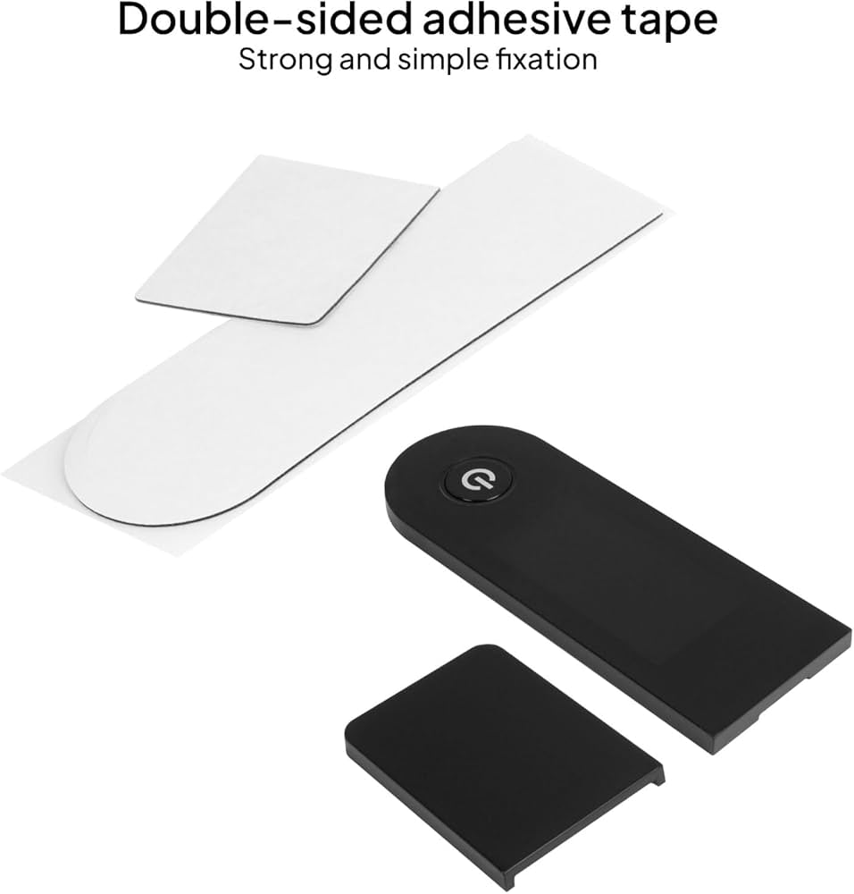 Replacement screen cover for Xiaomi 1S M365 Pro electric scooter by Problems Solved, showing a clear view of the cover's design.