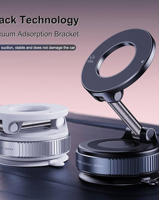 Problems Solved upgraded magnetic phone holder with 360° rotating, adjustable, foldable design for secure smartphone mounting.