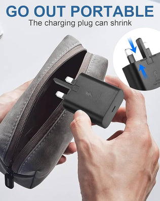 Galaxy S25 Fe/S25 Edge/S25/S25 Plus/S25 Ultra Charger Plug [25W]