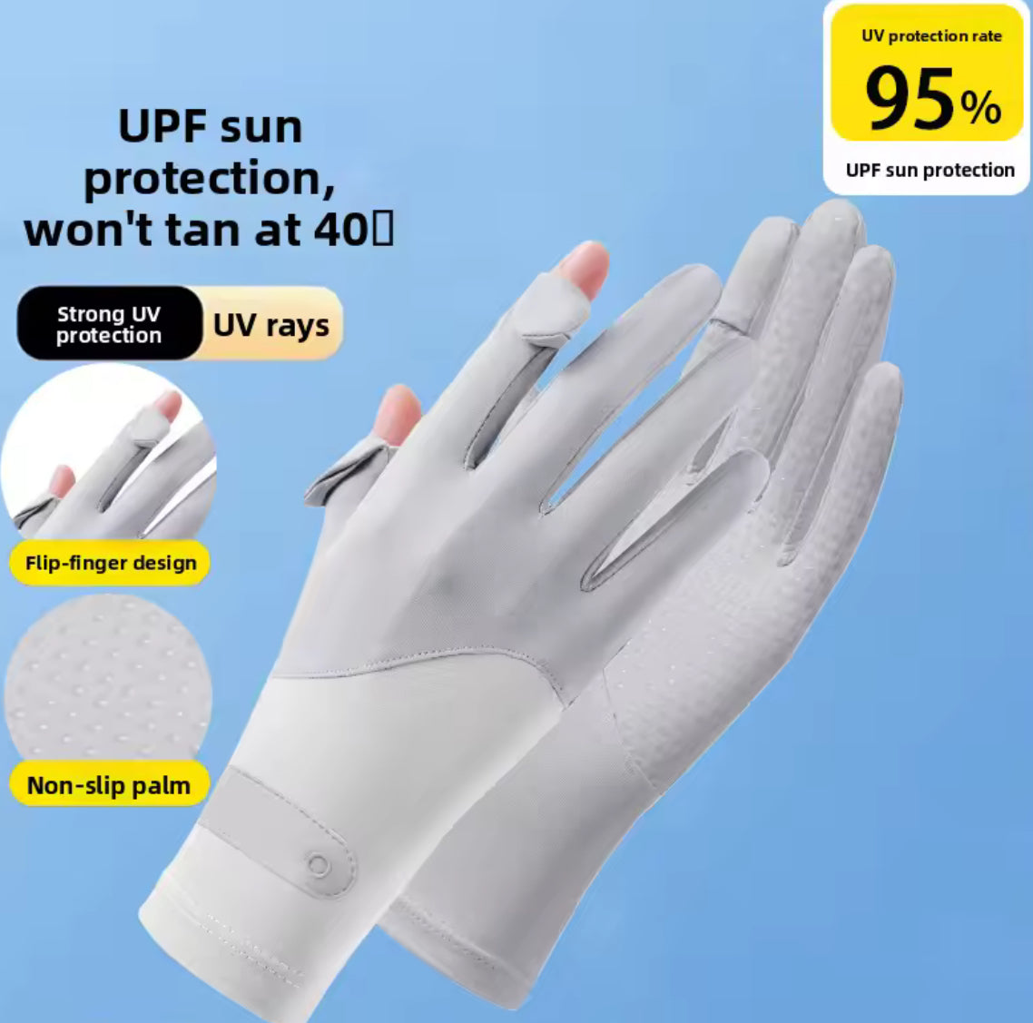 Problems Solved 2024 summer ladies fishing gloves with sunscreen, outdoor breathable fabric for comfortable sun protection.