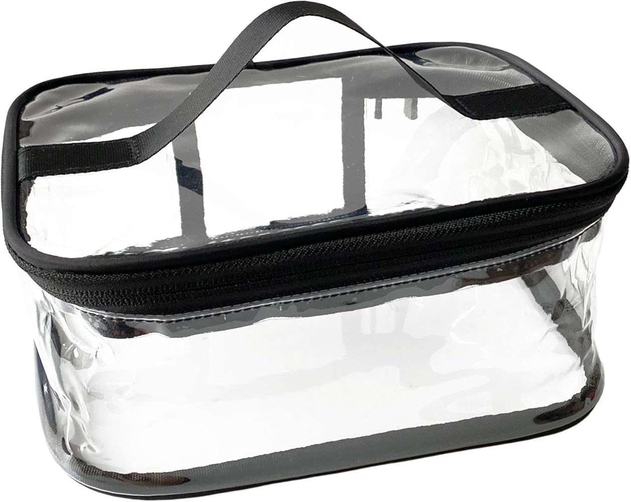Toiletry Bag Makeup Cosmetic Clear Bag Portable Waterproof Transparent Travel Large