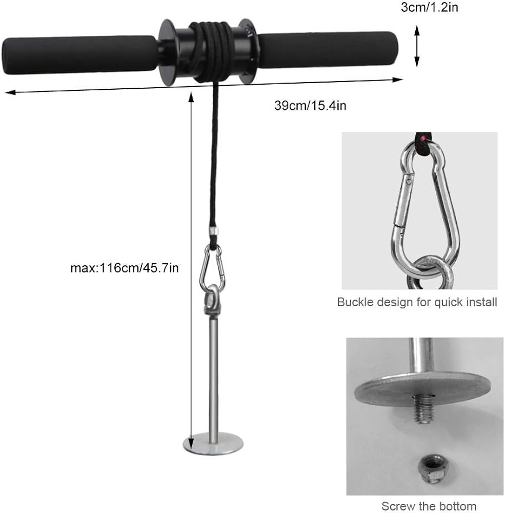 Problems Solved wrist roller and forearm strengthener for gym wrist curls, durable exercise trainer for forearm muscle building.