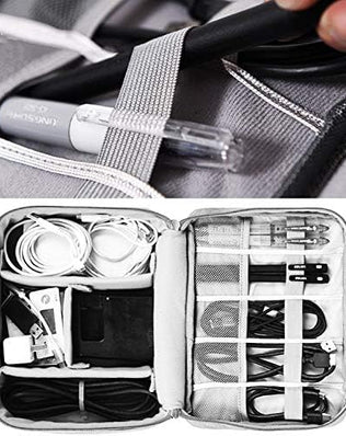 Travel Cable Organizer Bag, Electronics Accessories Organizer Bag, Universal Travel
