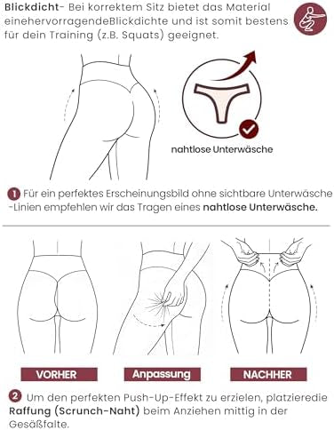 Problems Solved women's high waist scrunch butt leggings with lifting and push-up design, shown on a model in a gym setting.