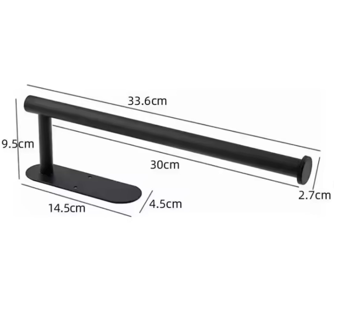 Stainless Steel Toilet Roll Holder Self Adhesive in Bathroom - Problems Solved