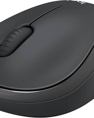 Problems Solved Logitech M240 Silent Bluetooth wireless mouse with compact design and smooth tracking shown on a desk.