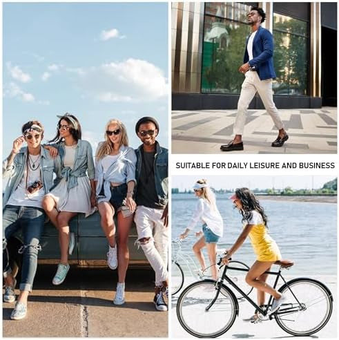 Six pairs of Problems Solved no show invisible cotton loafers socks for unisex size L, featuring ultra-low, hidden design.