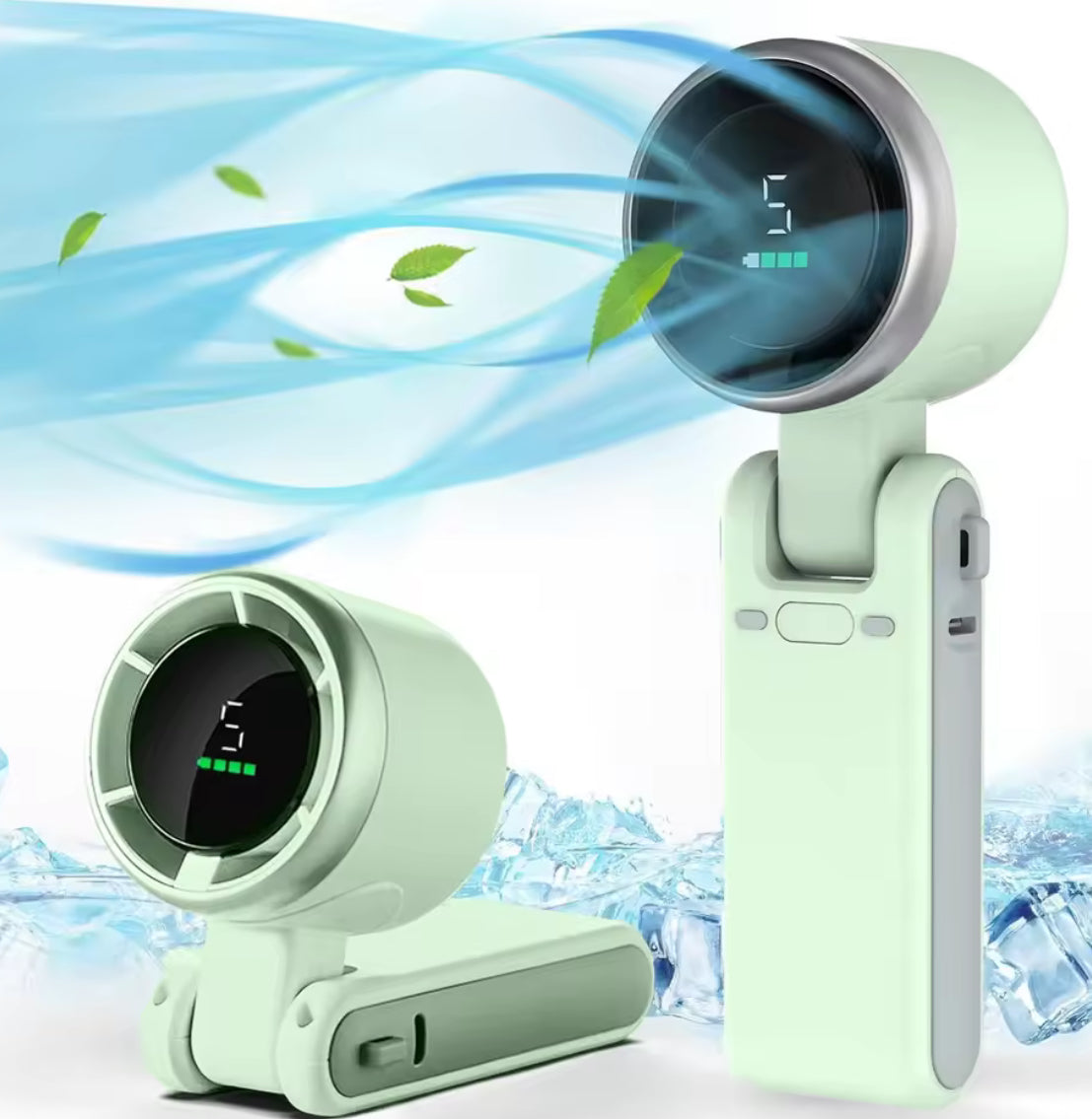 3-in-1 Fan, 5-speed, 3600mAh Rechargeable - Problems Solved