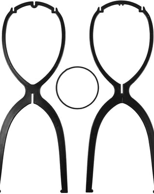 Wig Stand Head, Tall Wig Holder Stand, Black, 3 Pack