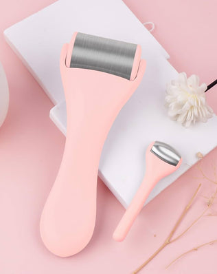 Ice Roller for Face and Eye 2 Pcs, Face Roller Skin Care for Puffiness, Migraine, Pain Relief