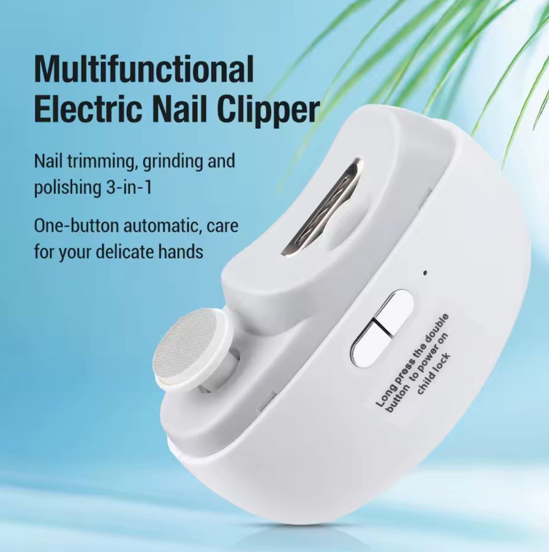 Electric Nail Clippers With Light Adult Baby Fingernails - Problems Solved