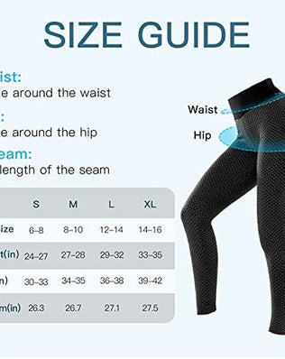 Women’s high waisted gym leggings with tummy control and butt lift design, by Problems Solved, showing a close-up of the stretch fabric.
