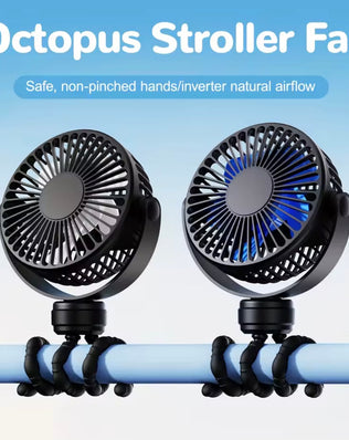 Problems Solved mini portable pram fan attached to a stroller, rechargeable clip-on fan with a detachable design for outdoor use.