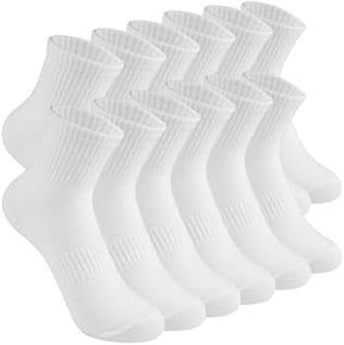 Pair of breathable, cushioned women's ankle socks from Problems Solved, featuring moisture-wicking fabric for comfort.