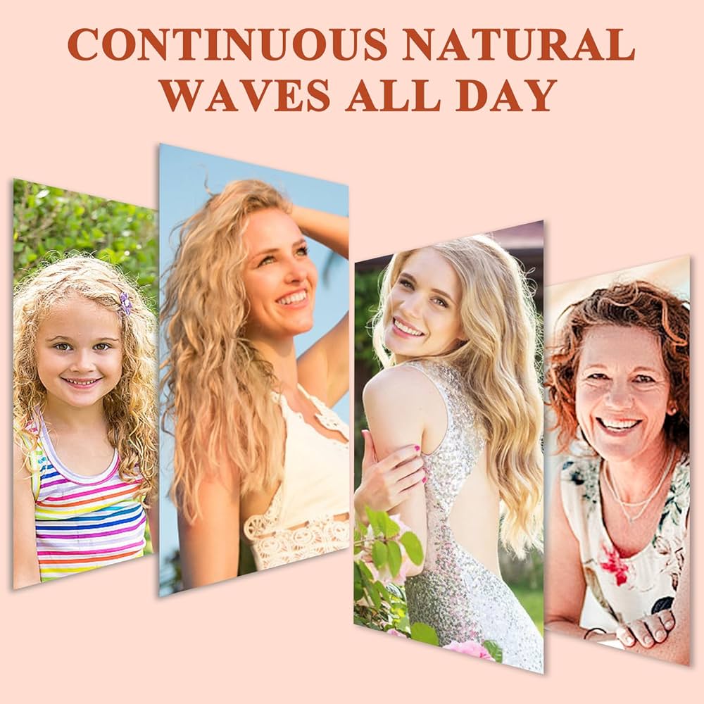 Heatless Curlers Headband, Heatless Overnight Curls Hair Curlers No Heat, 70"