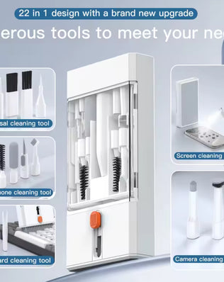 22 in 1 Multi-Function Cleaning Kit for iPhone AirPods iPad Digital - Problems Solved