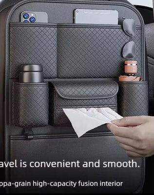Multi-functional Car Seat Back Organizer - Problems Solved
