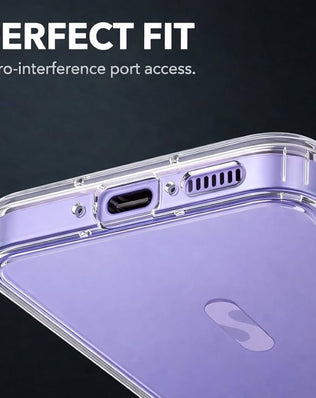 For Samsung Galaxy S24 Case Clear [Compatible with MagSafe] [Non-Yellowing]