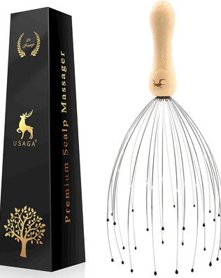 28 Finger Head Scratcher, Head Massager, Scalp Massager, Head Whisk