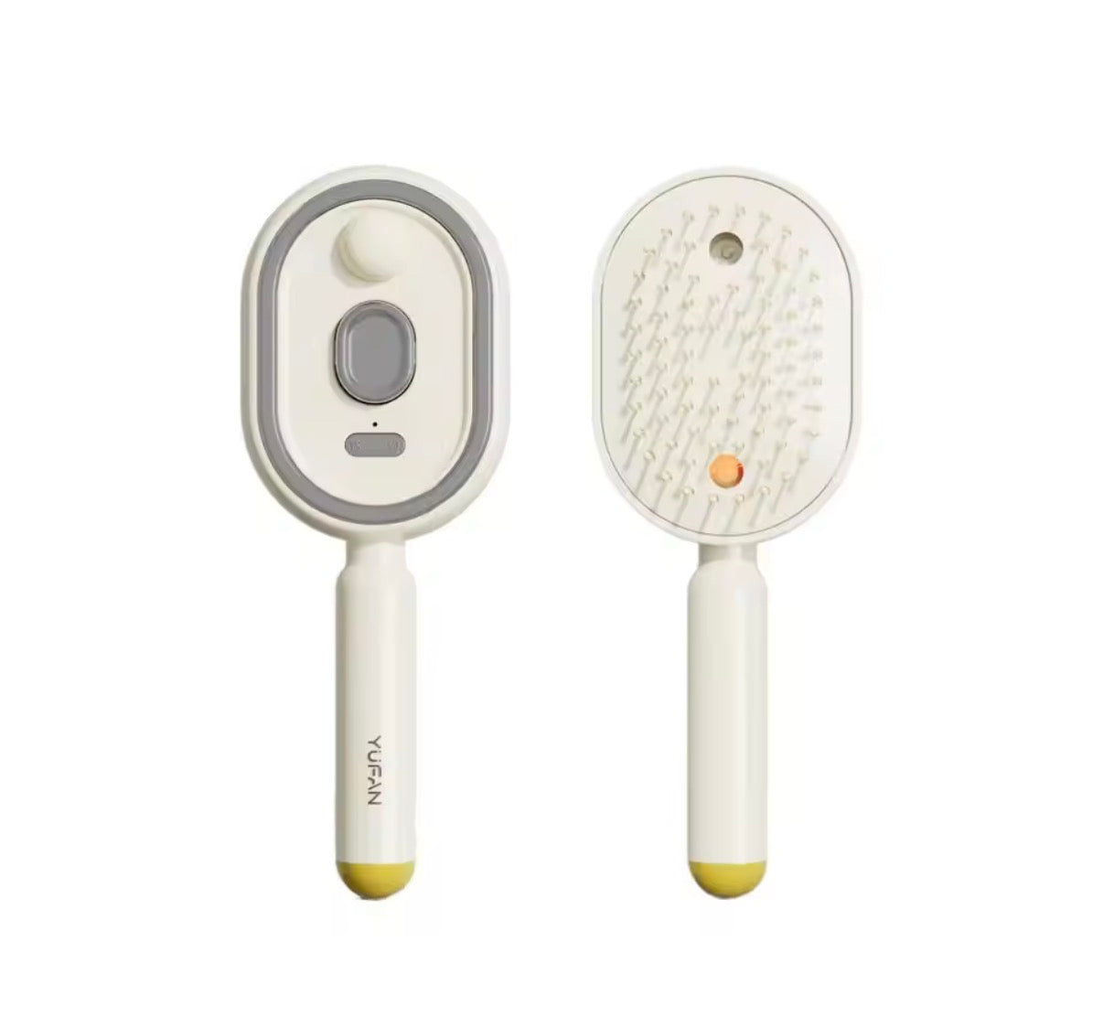 Electric Spray Air Massage Comb, Anti-Tangle & Essential Oil Mist Hair Straightener Brush