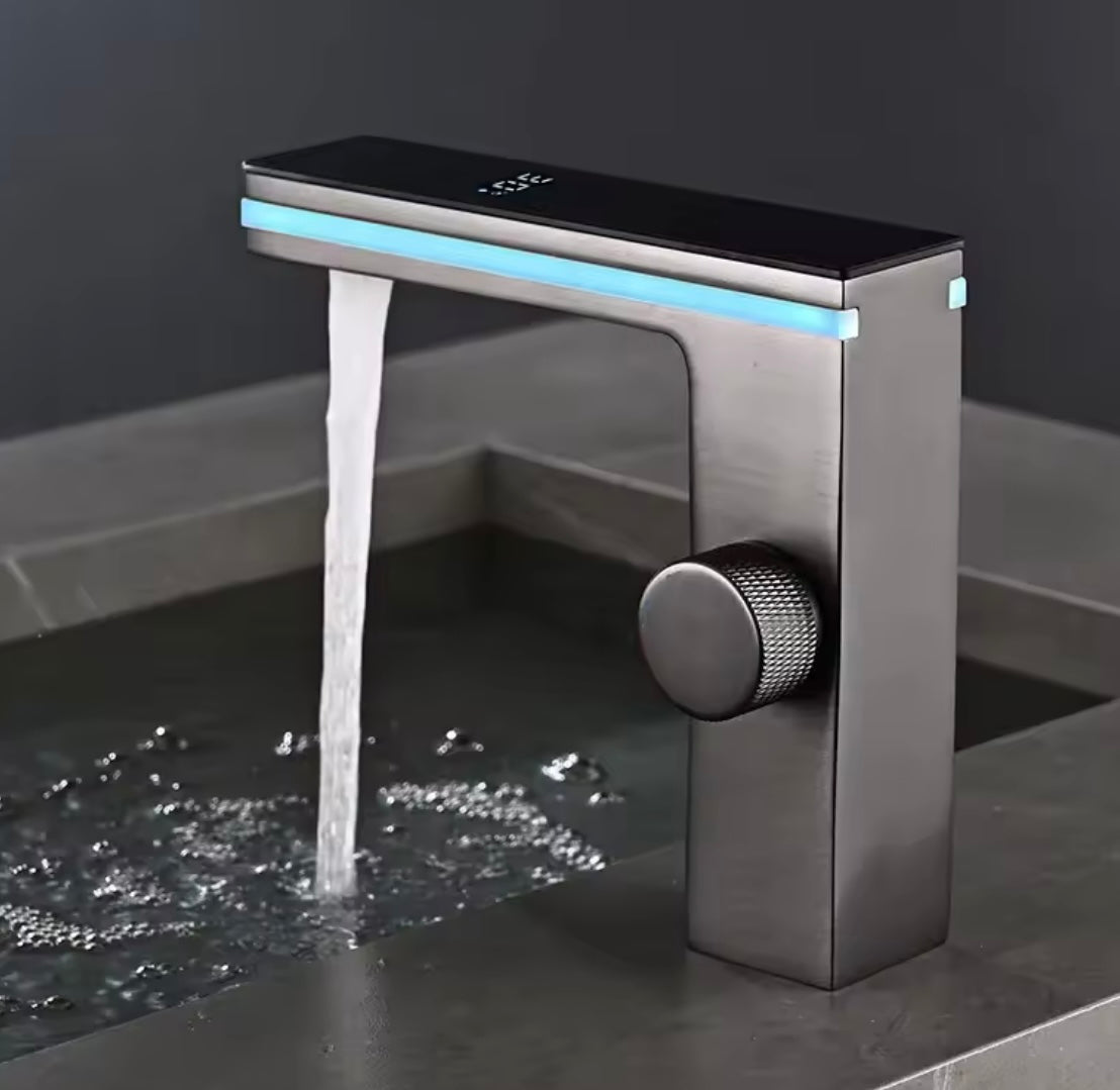 LED Digital Display Brass Bathroom Faucet - Problems Solved