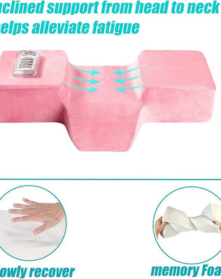 Beauty Salon Eyelash Extension Pillow Memory Foam Lash Pillow for Neck Pain