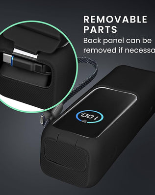 Problems Solved kwmobile protective case for Anker Power Bank 25000mAh model A1695H11, showing snug fit and durable design.