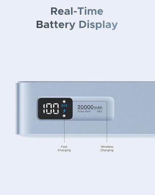 Problems Solved MagFlow MagSafe Power Bank with Qi2 25W wireless fast charging and 20000mAh capacity, shown in the image.