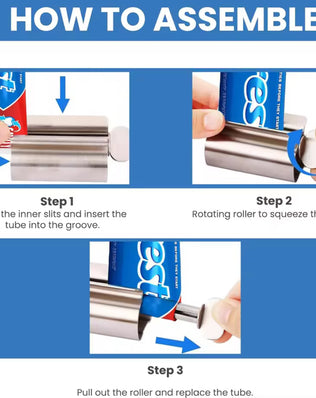 Stainless Steel Toothpaste Tube Squeezer - Problems Solved