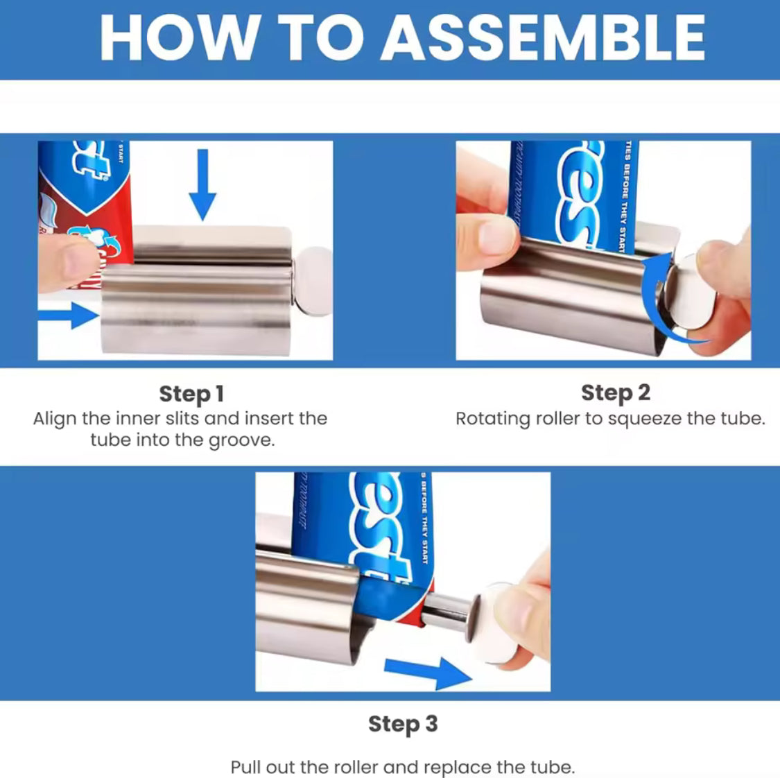 Stainless Steel Toothpaste Tube Squeezer - Problems Solved