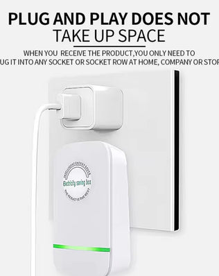 Pro Electricity Saving Box 90V-250V EU Plug Home Office Power Saver