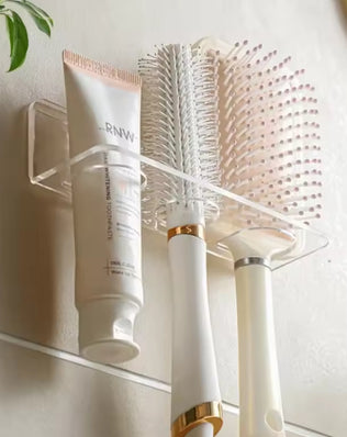 Acrylic Comb Holder Organizer Storage Shelf Clear Transparent - Problems Solved