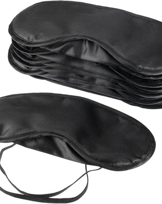 Pack of 10 Eye Mask Eye Visor Blanket Sleeping Mask Travel Sleep Cover with Nose Cushion