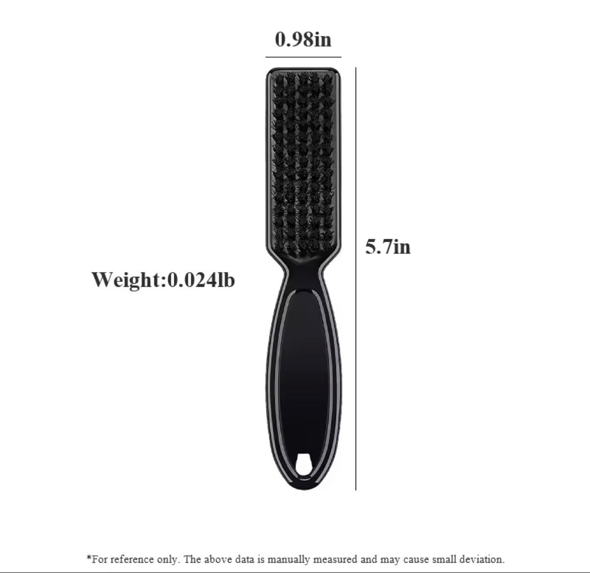 Blade Cleaning Nylon Brush - for Clippers, Trimmer Blades, Razor, Shaver
