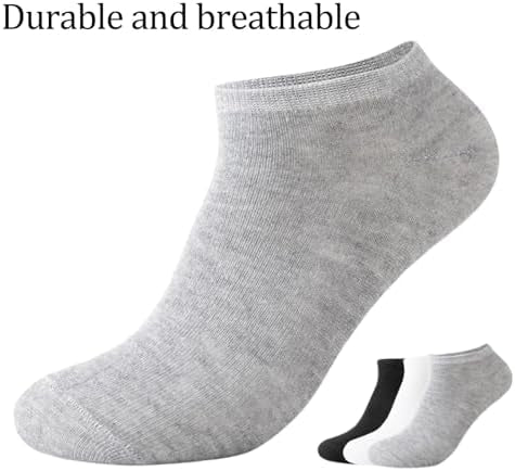 Pair of Problems Solved men's no-show trainer socks with breathable cotton, low-cut ankle design, shown in black on a white background.