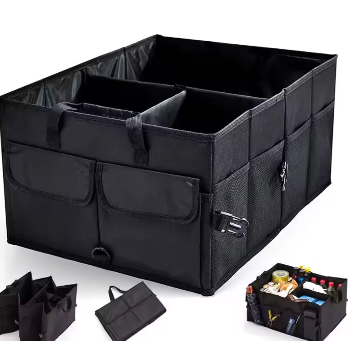 Big Capacity Car Storage Box Car Trunk Organizer Eco-Friendly - Problems Solved