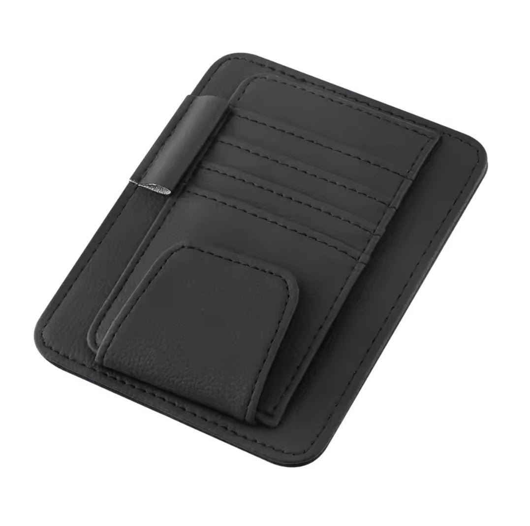 Car Visor Organizer Multi-Pocket Pouch Bag Card Glasses Storage - Problems Solved