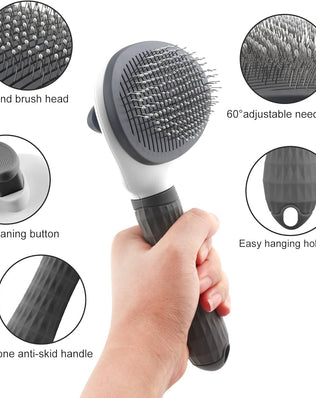 Cat Brush Dog Brush, Grooming Slicker Brushes For Grooming, Shedding Tool Dogs