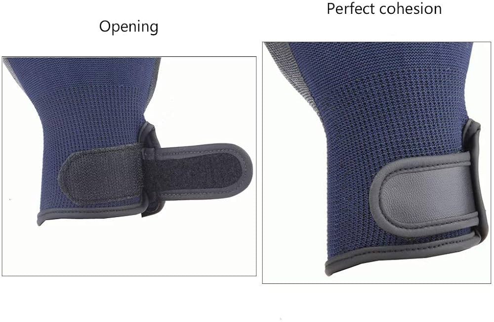 Pet Grooming Gloves Improved Five Finger Design Rubber Glove Gentle