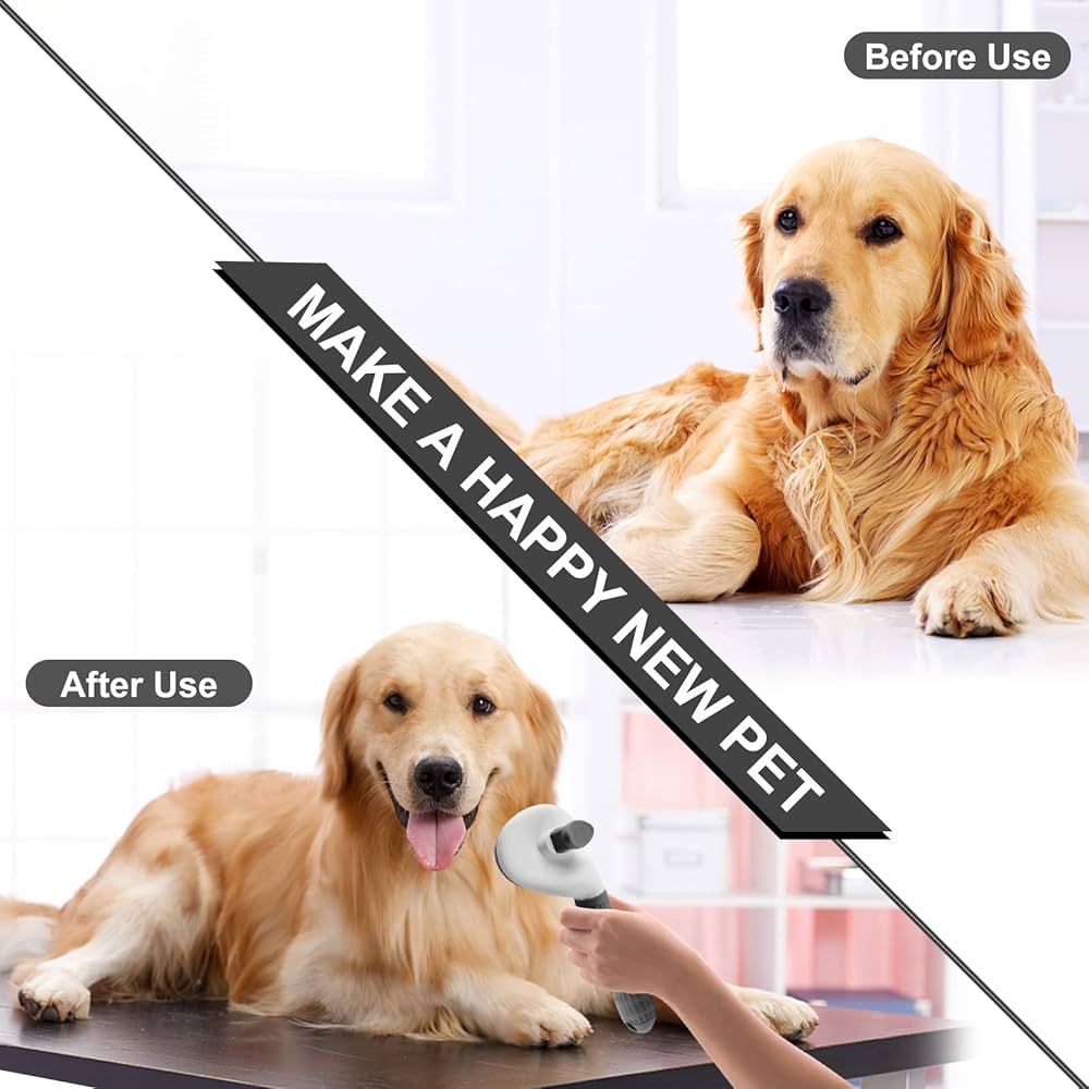 Cat Brush Dog Brush, Grooming Slicker Brushes For Grooming, Shedding Tool Dogs