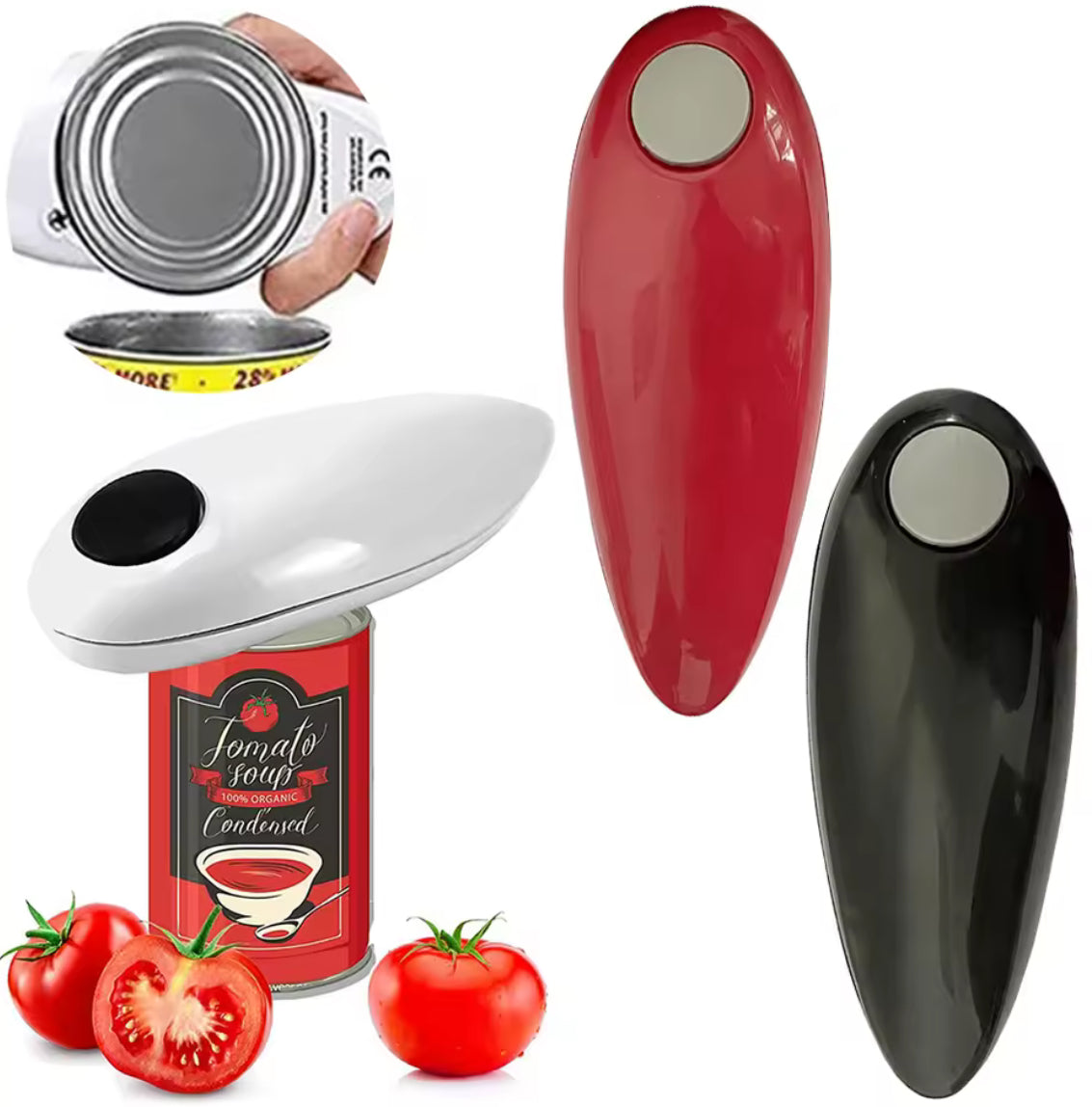Hands-Free Electric Can & Jar Opener - Problems Solved